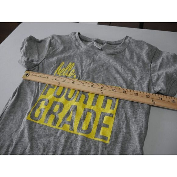 Heather Gray 'Hello Fourth Grade' Tee 10 - Picture 2 of 7
